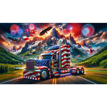 Load image into Gallery viewer, Diamond Painting - Full Round - american eagle (70*40CM)
