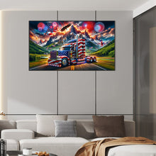 Load image into Gallery viewer, Diamond Painting - Full Round - american eagle (70*40CM)
