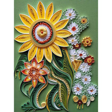 Load image into Gallery viewer, Diamond Painting - Full Round - Paper drawing flowers (30*40CM)
