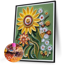 Load image into Gallery viewer, Diamond Painting - Full Round - Paper drawing flowers (30*40CM)
