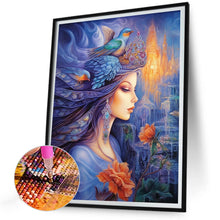 Load image into Gallery viewer, Diamond Painting - Full Round - artist girl (30*40CM)
