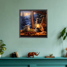 Load image into Gallery viewer, Diamond Painting - Full Round - warm oil lamp (30*30CM)
