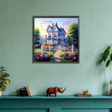 Load image into Gallery viewer, Diamond Painting - Full Round - garden house (30*30CM)
