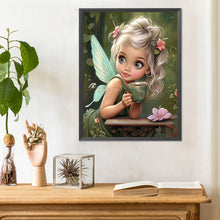 Load image into Gallery viewer, Diamond Painting - Full Round - sweet girl (30*40CM)
