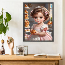Load image into Gallery viewer, Diamond Painting - Full Round - sweet girl (30*40CM)
