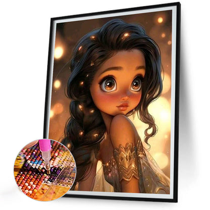 Diamond Painting - Full Round - sweet girl (30*40CM)