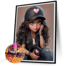 Load image into Gallery viewer, Diamond Painting - Full Round - sweet girl (40*50CM)
