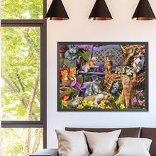 Load image into Gallery viewer, Diamond Painting - Full Square - kitten (40*30CM)
