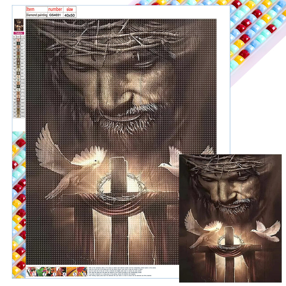 Diamond Painting - Full Square - Jesus (40*50CM)