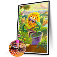 Load image into Gallery viewer, Diamond Painting - Full Square - Funny sunflower (45*60CM)
