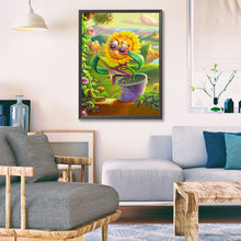 Load image into Gallery viewer, Diamond Painting - Full Square - Funny sunflower (45*60CM)

