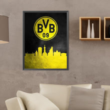 Load image into Gallery viewer, Diamond Painting - Full Round - Borussia Dortmund football club logo (30*40CM)
