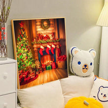 Load image into Gallery viewer, Diamond Painting - Full Round - Christmas fireplace (40*40CM)
