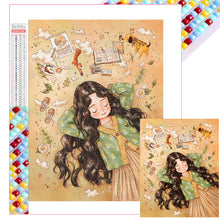 Load image into Gallery viewer, Diamond Painting - Full Square - little girl (40*50CM)
