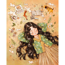 Load image into Gallery viewer, Diamond Painting - Full Square - little girl (40*50CM)
