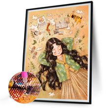 Load image into Gallery viewer, Diamond Painting - Full Square - little girl (40*50CM)
