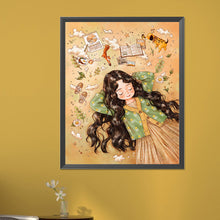 Load image into Gallery viewer, Diamond Painting - Full Square - little girl (40*50CM)
