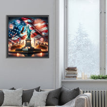 Load image into Gallery viewer, Diamond Painting - Full Round - american eagle (30*30CM)
