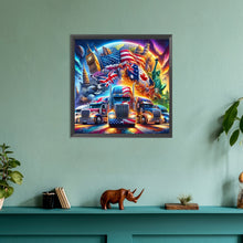 Load image into Gallery viewer, Diamond Painting - Full Round - American elements collection (30*30CM)
