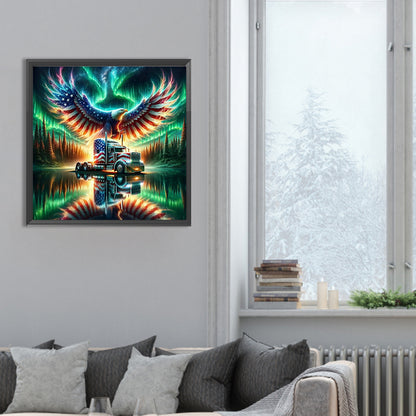 Diamond Painting - Full Round - american eagle (30*30CM)