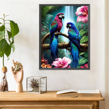 Load image into Gallery viewer, Diamond Painting - Full Round - pair of birds (30*40CM)
