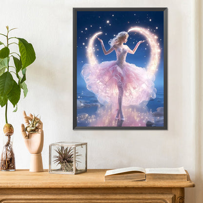 Diamond Painting - Full Round - dancing girl (30*40CM)
