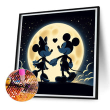 Load image into Gallery viewer, Diamond Painting - Full Round - Mickey Mouse silhouette (30*30CM)
