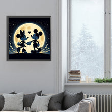 Load image into Gallery viewer, Diamond Painting - Full Round - Mickey Mouse silhouette (30*30CM)
