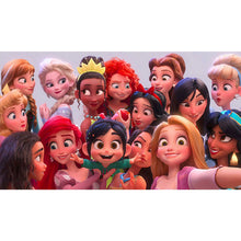 Load image into Gallery viewer, Diamond Painting - Full Round - Disney Princess Collection (70*40CM)
