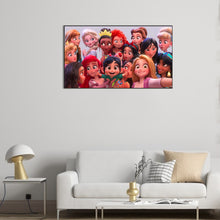 Load image into Gallery viewer, Diamond Painting - Full Round - Disney Princess Collection (70*40CM)
