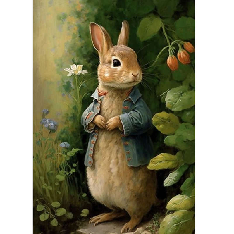 Diamond Painting - Full Square - rabbit (45*60CM)