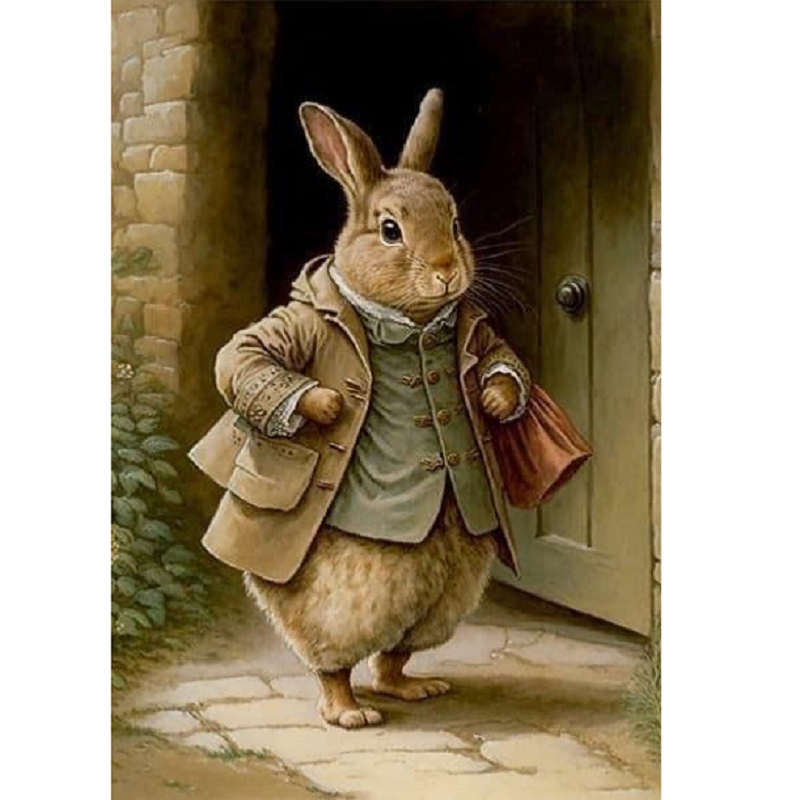 Diamond Painting - Full Square - rabbit (45*60CM)