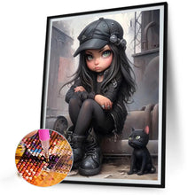 Load image into Gallery viewer, Diamond Painting - Full Square - cute girl (30*40CM)
