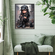 Load image into Gallery viewer, Diamond Painting - Full Square - cute girl (30*40CM)
