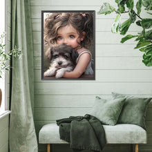 Load image into Gallery viewer, Diamond Painting - Full Square - cute girl (30*40CM)
