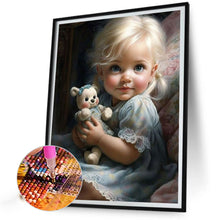 Load image into Gallery viewer, Diamond Painting - Full Square - cute girl (30*40CM)
