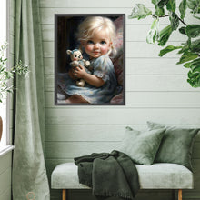 Load image into Gallery viewer, Diamond Painting - Full Square - cute girl (30*40CM)
