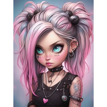 Load image into Gallery viewer, Diamond Painting - Full Square - cute girl (30*40CM)
