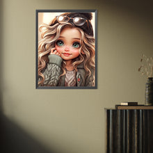 Load image into Gallery viewer, Diamond Painting - Full Square - cute girl (30*40CM)
