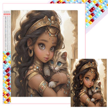 Load image into Gallery viewer, Diamond Painting - Full Square - cute girl (30*40CM)
