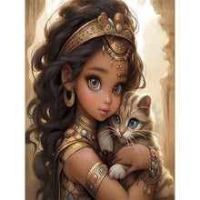 Load image into Gallery viewer, Diamond Painting - Full Square - cute girl (30*40CM)
