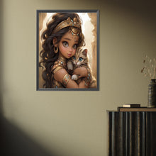 Load image into Gallery viewer, Diamond Painting - Full Square - cute girl (30*40CM)
