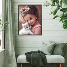 Load image into Gallery viewer, Diamond Painting - Full Square - cute girl (30*40CM)
