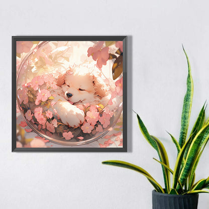 Diamond Painting - Full Square - dog (40*40CM)
