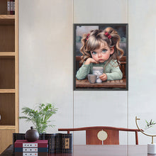Load image into Gallery viewer, Diamond Painting - Full Square - little girl (40*50CM)
