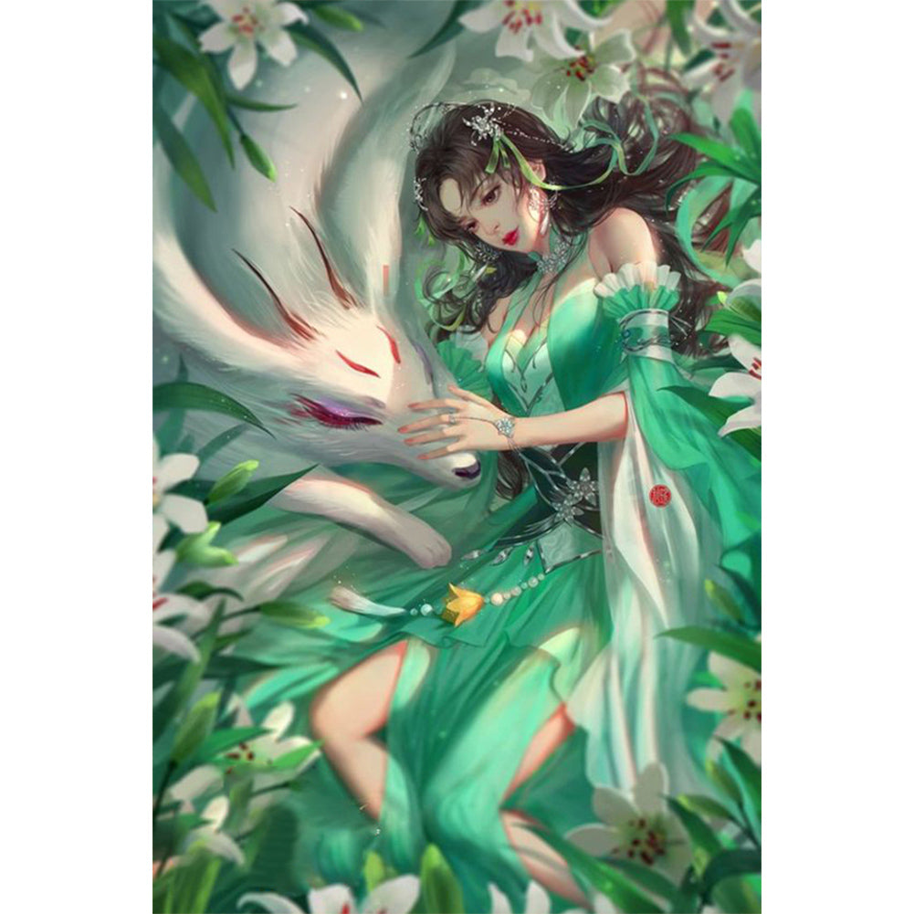 Diamond Painting - Full Round - Beauty and the Beast (40*60CM)