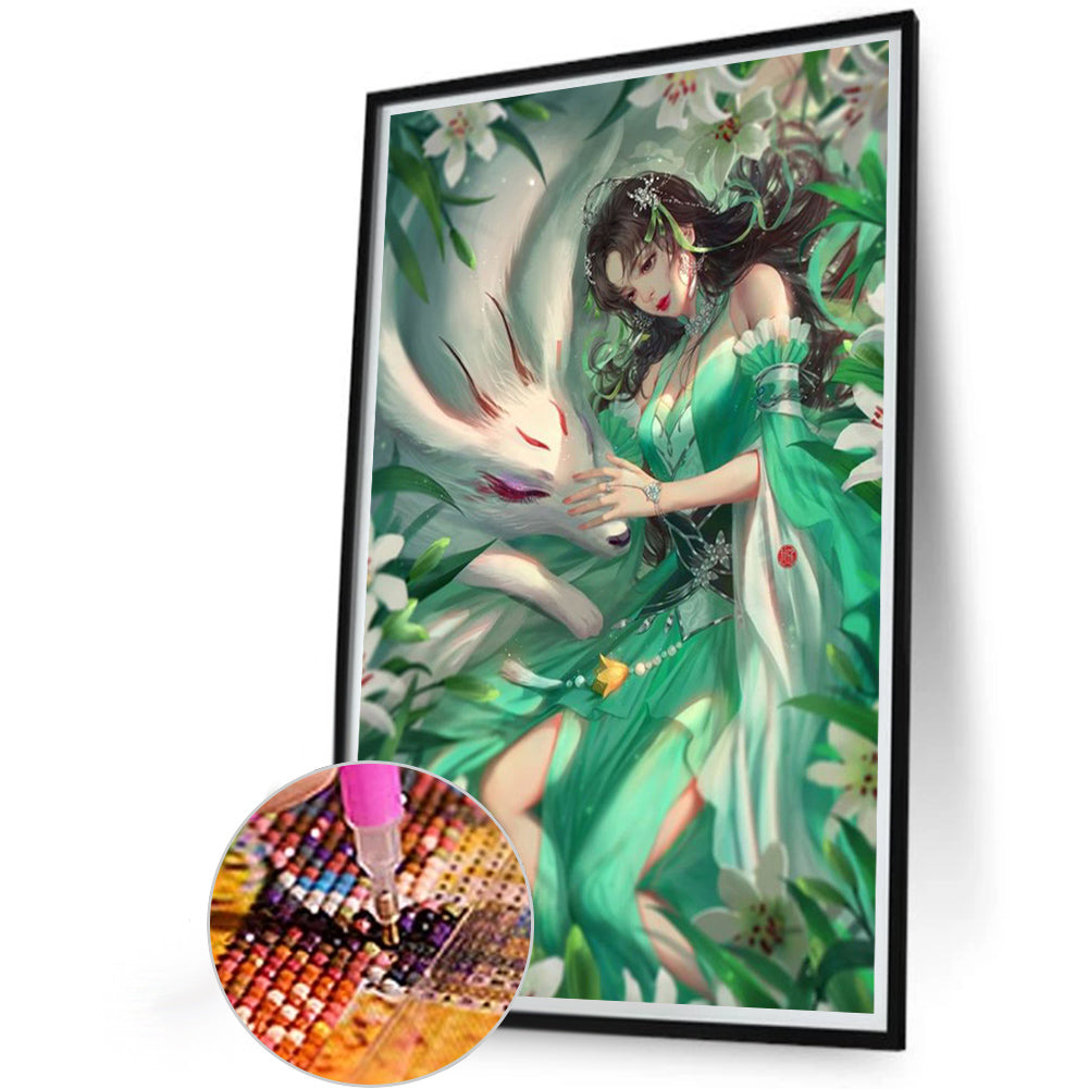 Diamond Painting - Full Round - Beauty and the Beast (40*60CM)