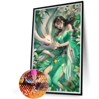 Diamond Painting - Full Round - Beauty and the Beast (40*60CM)