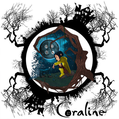 Diamond Painting - Full Round - Coraline (30*30CM)
