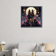 Load image into Gallery viewer, AB Diamond Painting - Full Round - wolf under the moon (40*40CM)

